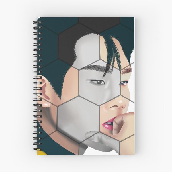 Item preview, Monsta X Jooheon honeycomb drawing designed and sold by fayetheartist.