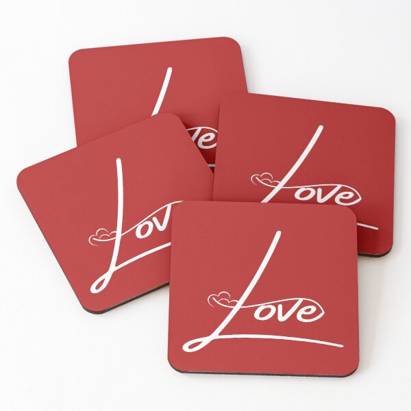 Item preview, Love Text Letters hear art designed and sold by Modern-Tropical.