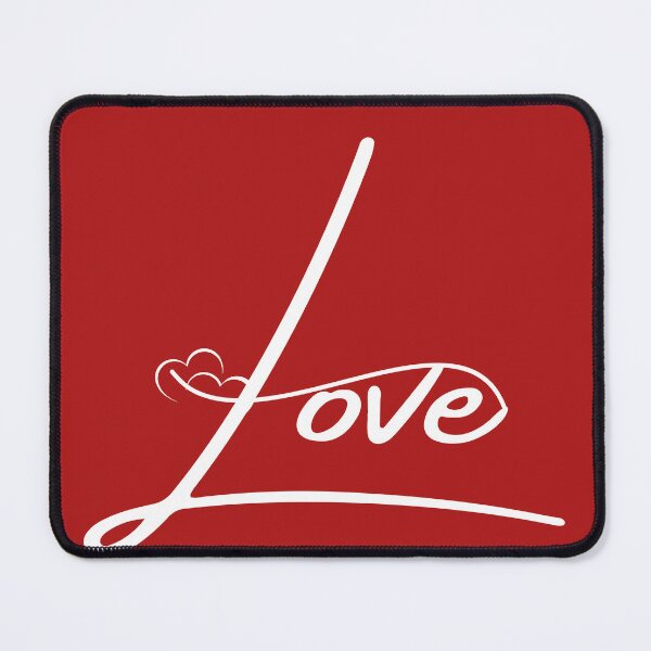 Item preview, Love Text Letters hear art designed and sold by Modern-Tropical.