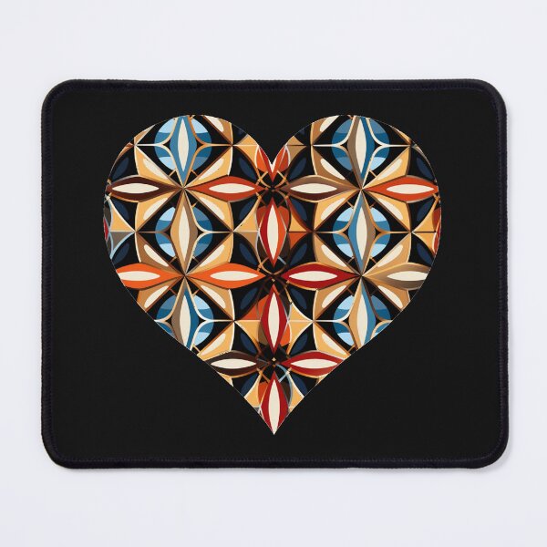 Item preview, Geometric Motif Love Friendship Connection Heart designed and sold by G-M-Designs.