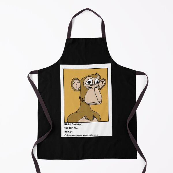 Item preview, Monkey Mugshot designed and sold by Bad Signal Studios .