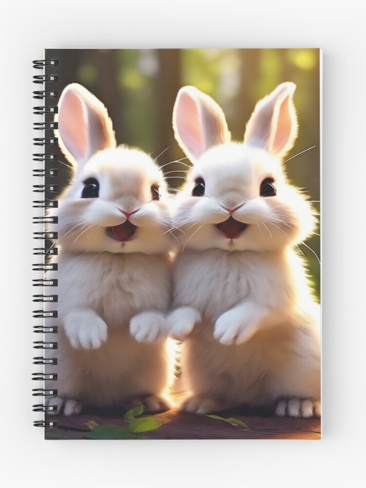 Thumbnail 1 of 3, Journal, Adorable pet rabbit designed and sold by JoeCollection.