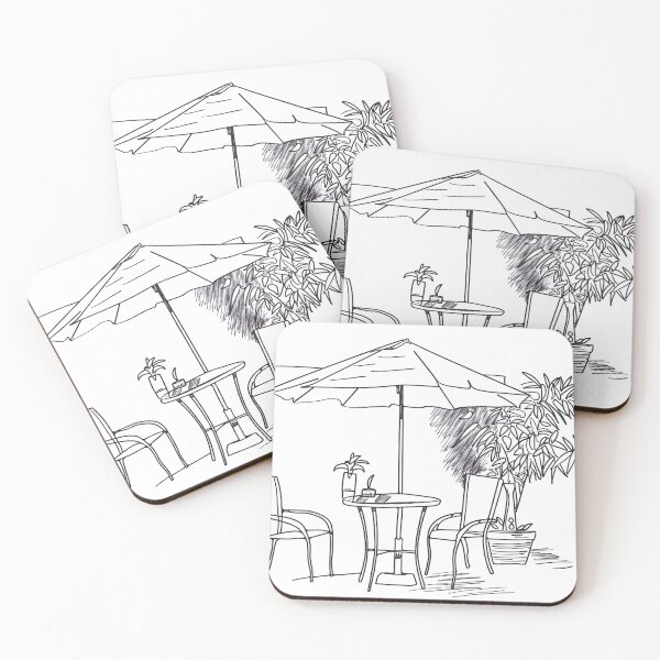 Item preview, Minimalist Line - Patio designed and sold by KootenayDesigns.