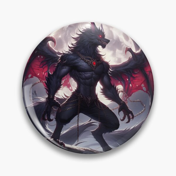 Item preview, Werewolf With Wings designed and sold by GalleryBrisArt.