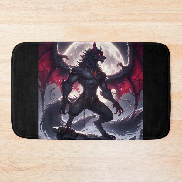 Item preview, Werewolf With Wings designed and sold by GalleryBrisArt.