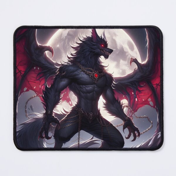 Item preview, Werewolf With Wings designed and sold by GalleryBrisArt.