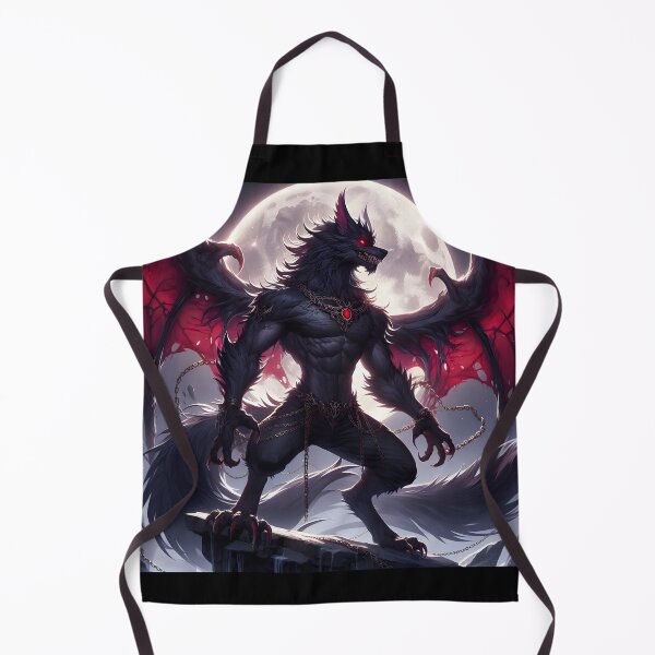 Item preview, Werewolf With Wings designed and sold by GalleryBrisArt.