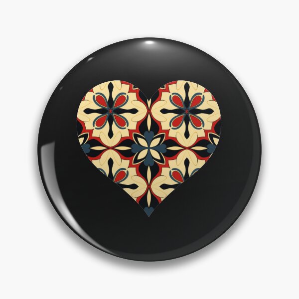 Item preview, Geometric Motif Love Friendship Connection Heart designed and sold by G-M-Designs.