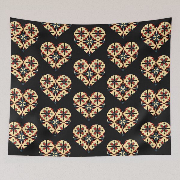 Item preview, Geometric Motif Love Friendship Connection Heart designed and sold by G-M-Designs.