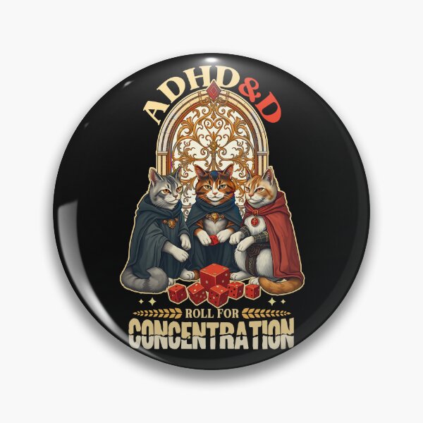 Item preview, ADHD Cats designed and sold by D20Tees.