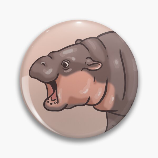 Item preview, Moo deng baby hippo designed and sold by Milanicole.