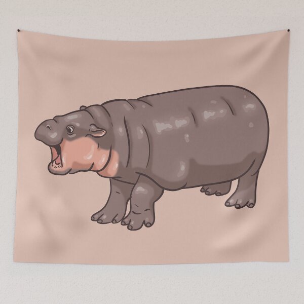 Item preview, Moo deng baby hippo designed and sold by Milanicole.