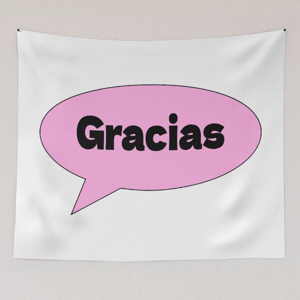 Item preview, Gracias speech bubble designed and sold by Inspirationmotivation.