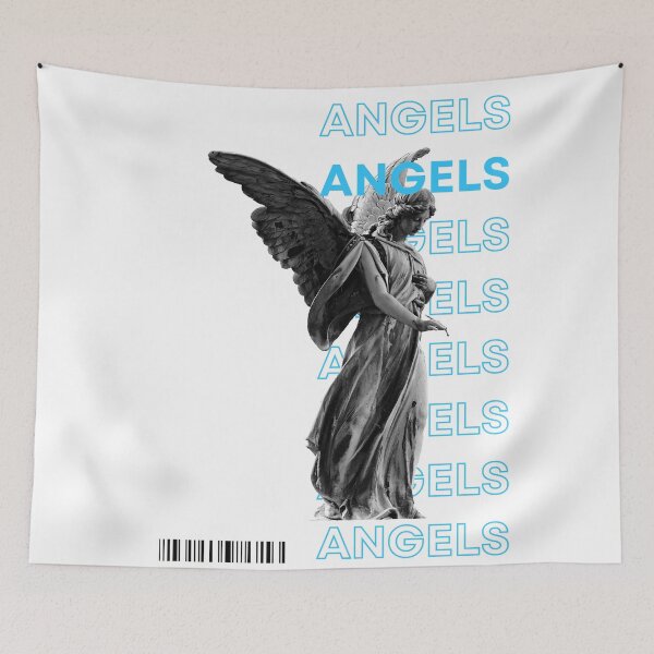 Item preview, The Angel of Angels - Blue designed and sold by Holy Coast Threads (Formerly ChristianFlower).