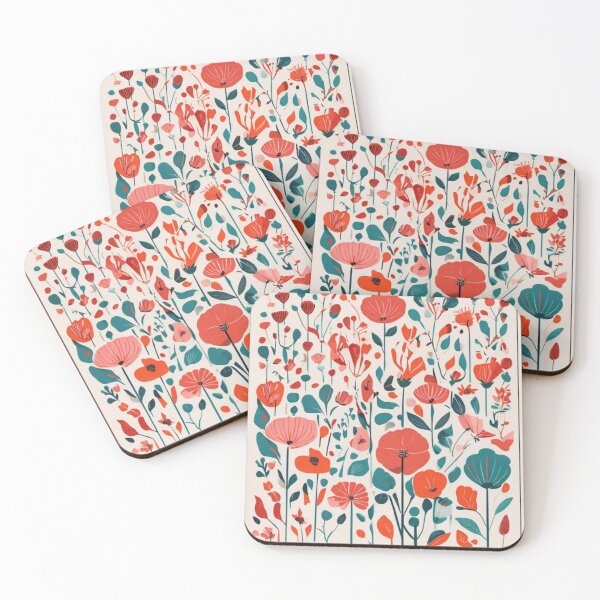 Item preview, Flower Market Vintage Style Poster | Copenhagen Florist Garden Design designed and sold by NiobesSkein.
