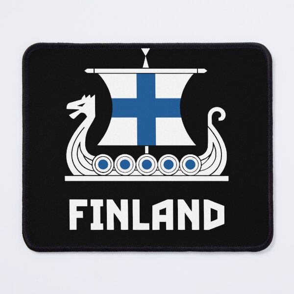 Item preview, Finland Viking Ship - Proud Nordic Heritage designed and sold by Serbin.