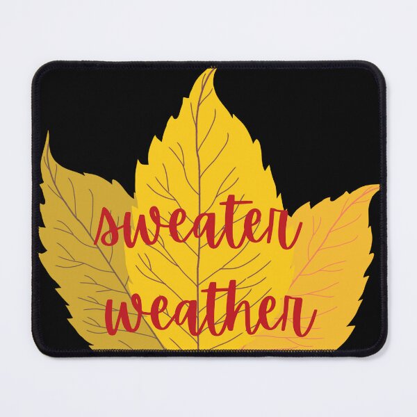 Item preview, Vibrant Yellow Autumn Leaf Text Design designed and sold by Artistic  Touch.