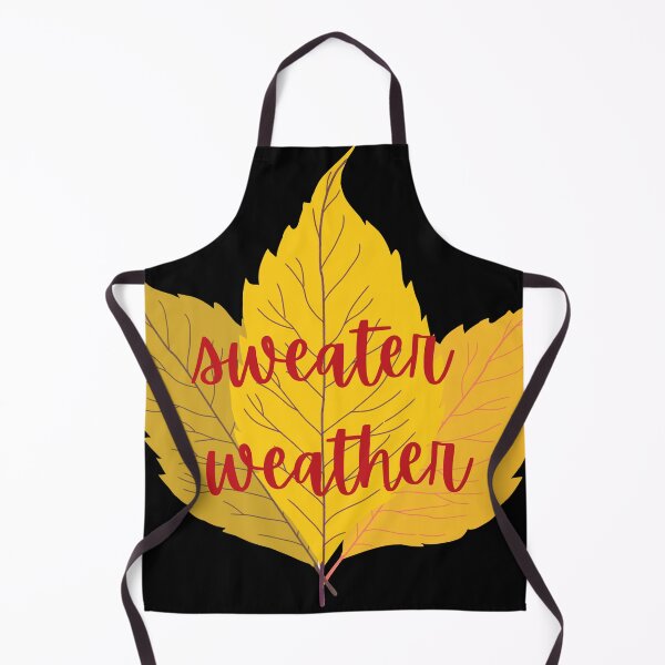 Item preview, Vibrant Yellow Autumn Leaf Text Design designed and sold by Artistic Touch.