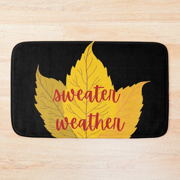 Item preview, Vibrant Yellow Autumn Leaf Text Design designed and sold by Artistic  Touch.