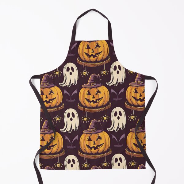 Item preview, Pumkpins and Ghosts pattern designed and sold by Angry Swan Designs.