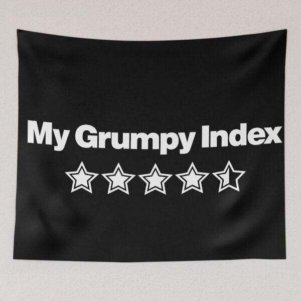 Item preview, My grumpy index designed and sold by Leo-Stride.