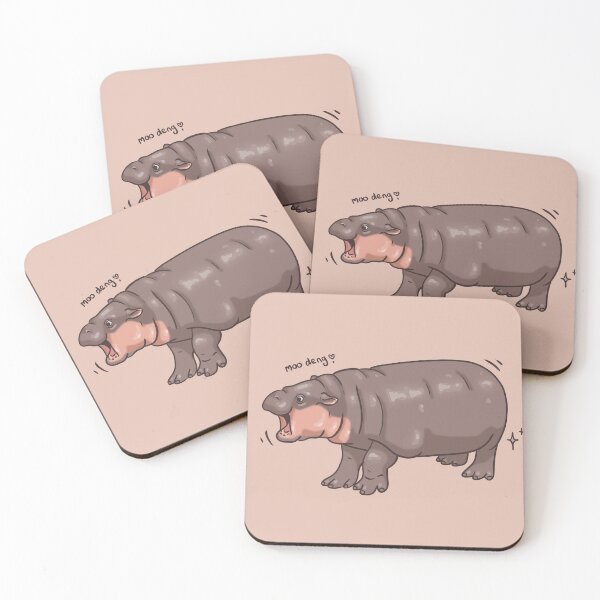 Item preview, Moo deng baby hippo designed and sold by Milanicole.