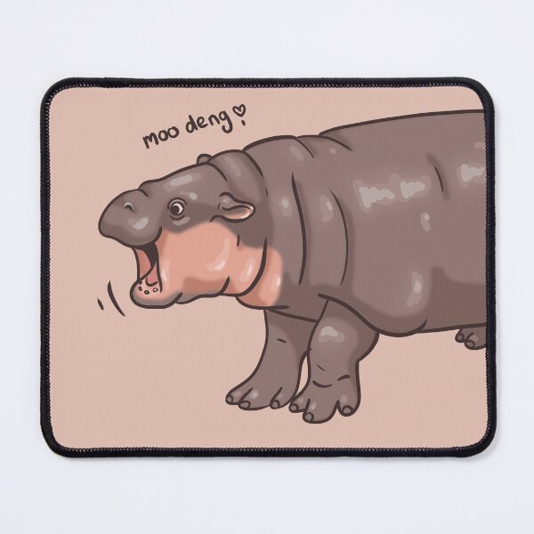 Item preview, Moo deng baby hippo designed and sold by Milanicole.