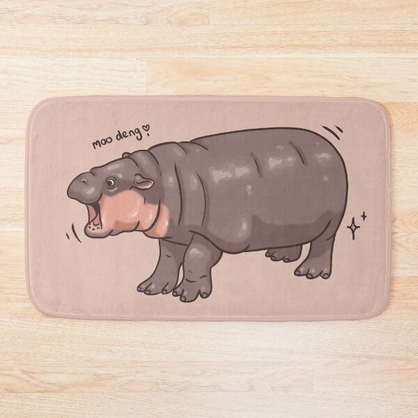Item preview, Moo deng baby hippo designed and sold by Milanicole.