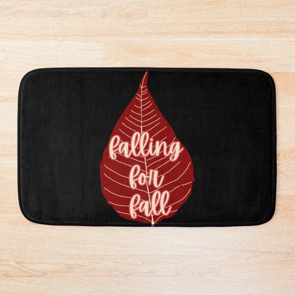 Item preview, Colorful Maroon Autumn Leaf Text Design designed and sold by Artistic  Touch.