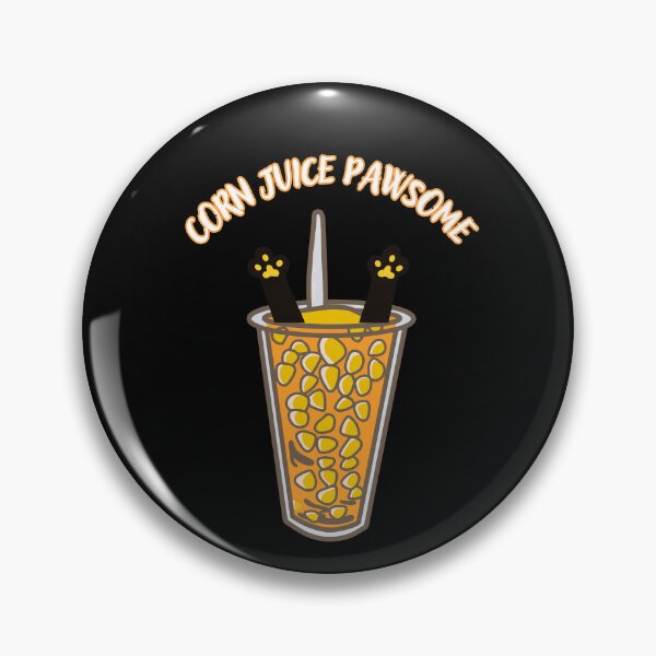Item preview, Cat and corn juice.Corn juice pawsome. designed and sold by JAGA-ALIME.
