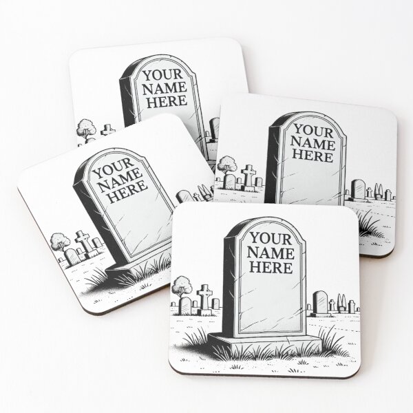 Item preview, Your Name Here Tombstone designed and sold by Sunrise427.