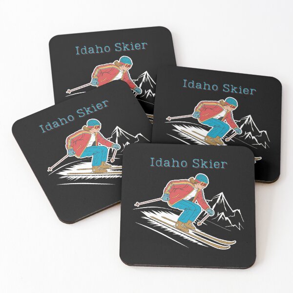 Item preview, Idaho Skier - The perfect gift for ski lovers and retro style enthusiasts. designed and sold by Zyziowsky.