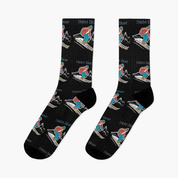 Item preview, Idaho Skier - The perfect gift for ski lovers and retro style enthusiasts. designed and sold by Zyziowsky.