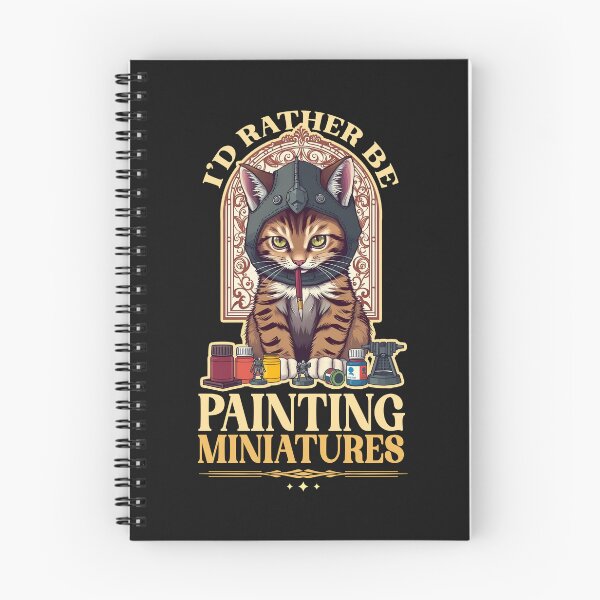 Item preview, Miniature Painting Kitten designed and sold by D20Tees.