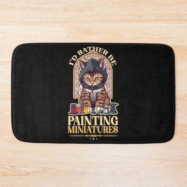 Item preview, Miniature Painting Kitten designed and sold by D20Tees.