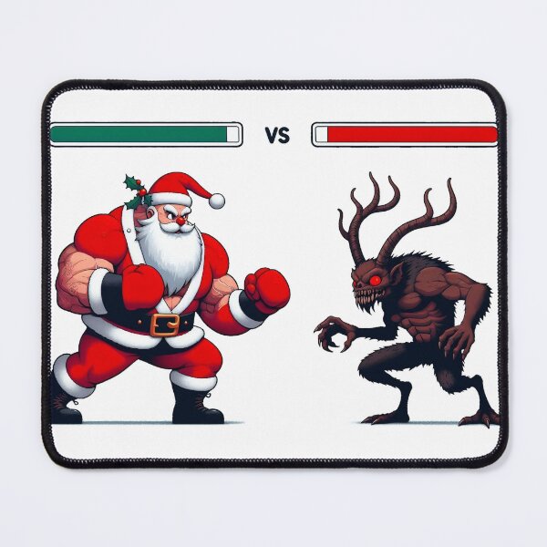 Item preview, Santa VS Krampus designed and sold by WonderfulWacky.