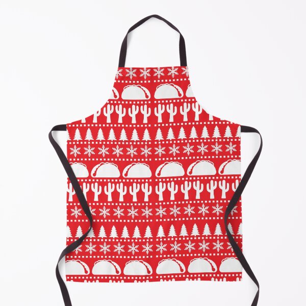 Item preview, Tacos Ugly Christmas Sweater Pattern designed and sold by HotHibiscus.