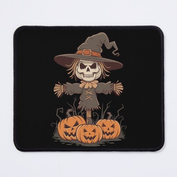 Item preview, Halloween Scarecrow and Pumpkins designed and sold by Angry Swan Designs.