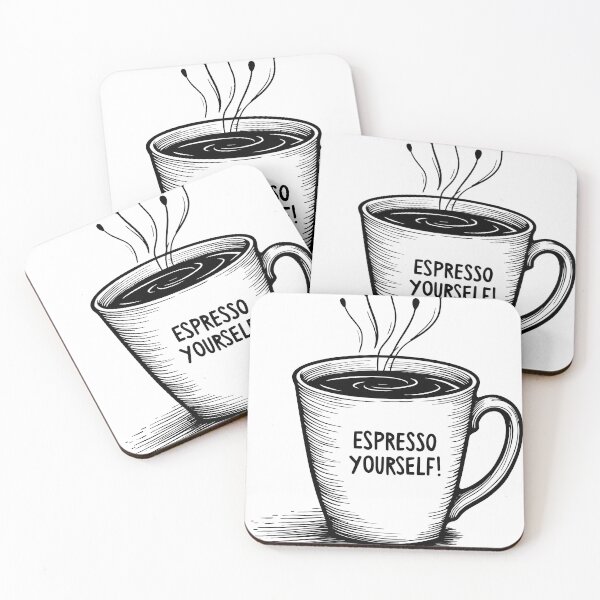 Item preview, ESPRESSO YOURSELF! designed and sold by MonStock.