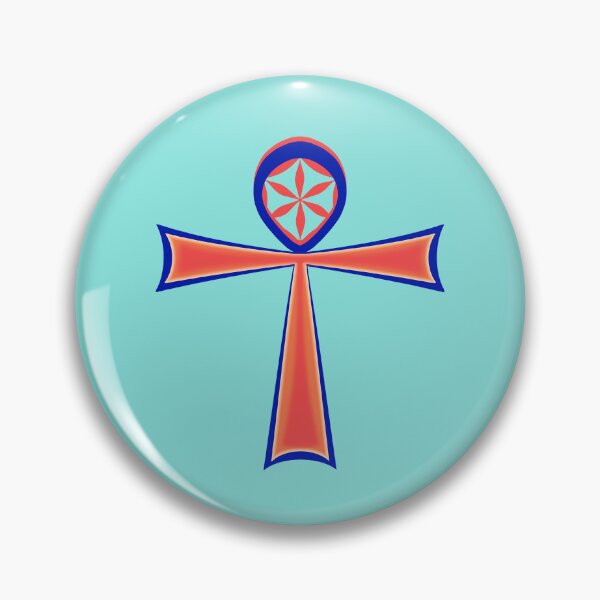 Item preview, ANKH or Key of Life is an ancient Egyptian hieroglyphic symbol used to represent the word for "life" and, by extension, as a symbol of life itself. designed and sold by Artful Horizons by Tommy Marblo.