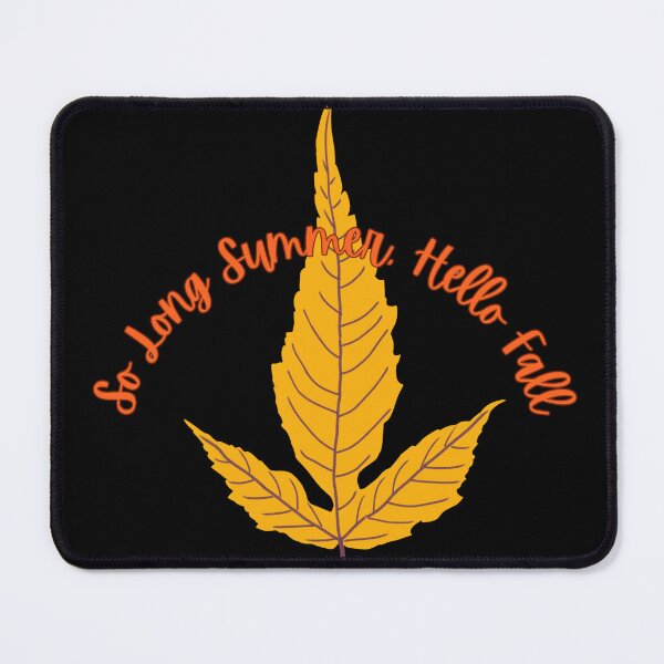 Item preview, Vibrant Yellow Fall Time Leaf Text Design designed and sold by Artistic  Touch.