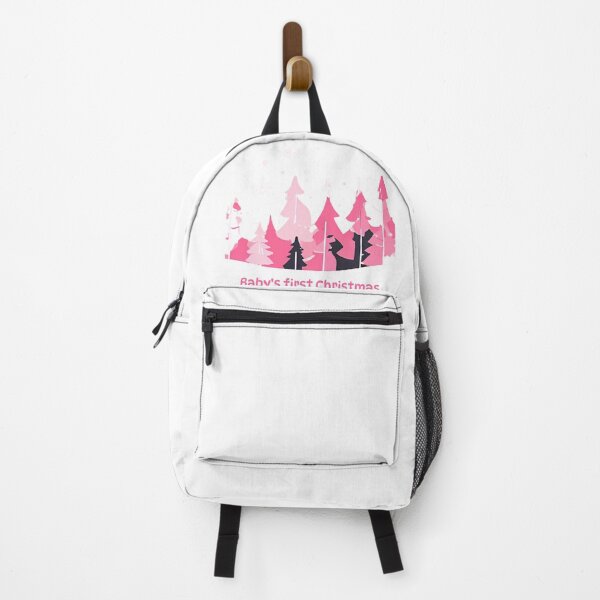 Item preview, Baby's First Christmas Cute Trees Pink Design designed and sold by James Gunn.