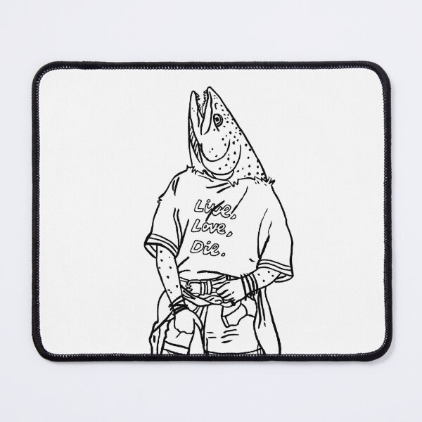 Item preview, Punk Salmon Girlfriend designed and sold by HiddenStash.