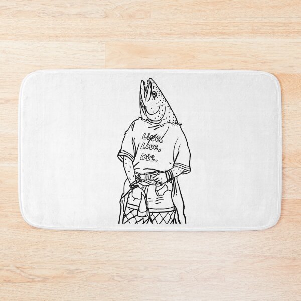 Item preview, Punk Salmon Girlfriend designed and sold by HiddenStash.