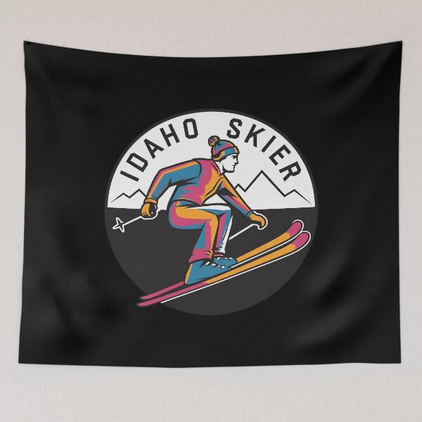 Item preview, Idaho Skier - The perfect gift for ski enthusiasts and mountain adventurers.. designed and sold by Zyziowsky.
