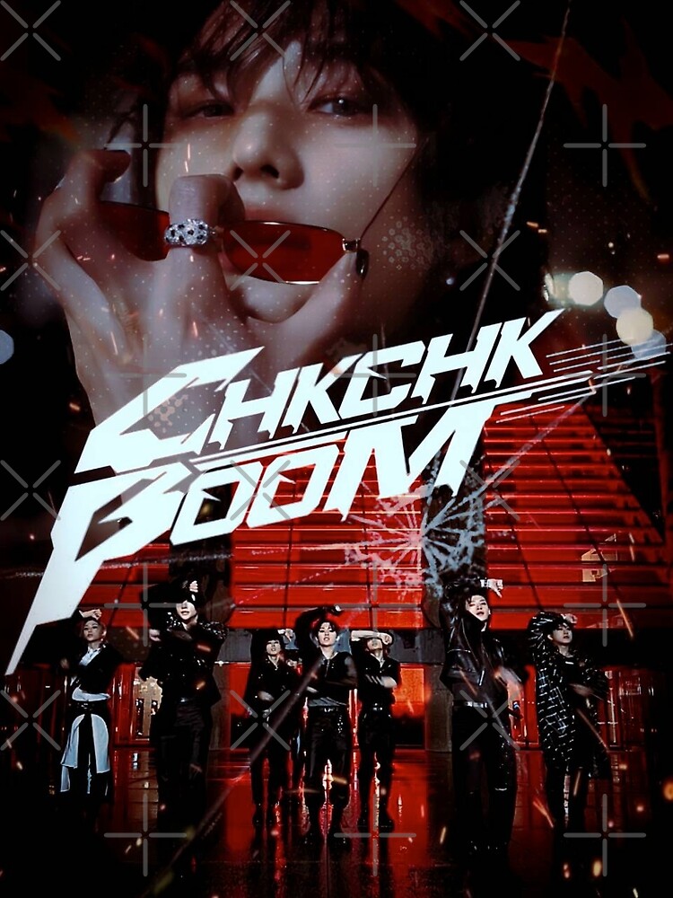 Stray Kids Chk Chk Boom SKZ poster ot8 kpop stay