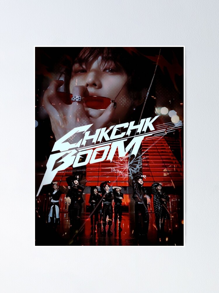 Stray Kids Chk Chk Boom SKZ poster ot8 kpop stay