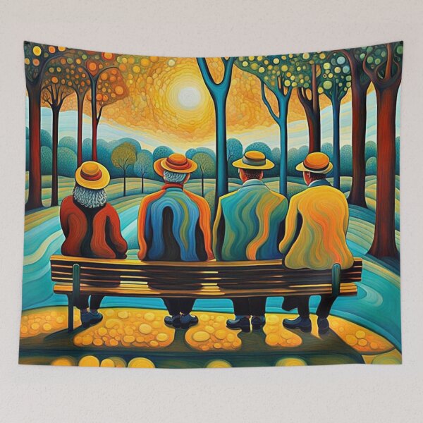 Item preview, The Sitting Siblings 5 designed and sold by George Hutton Hunter.