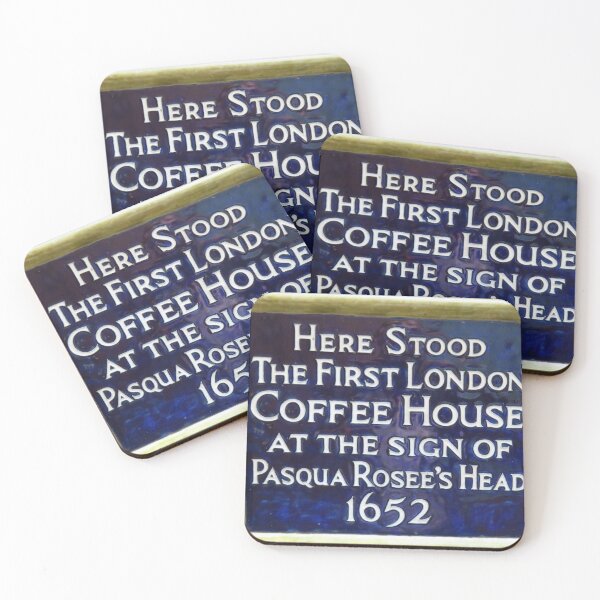 Item preview, The First London Coffee House, 1652 designed and sold by wiggyofipswich.