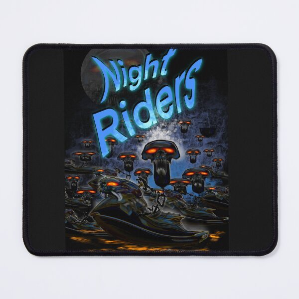 Item preview, Night creepy skull jetski riders designed and sold by TwoMadCYA.